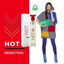 Benetton Hot Edt 100ml Mujer
