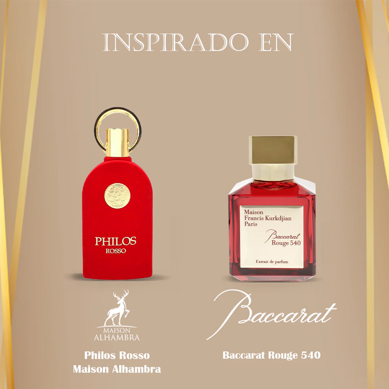 Maison Alhambra Philos Rosso Edp 100ml Unisex