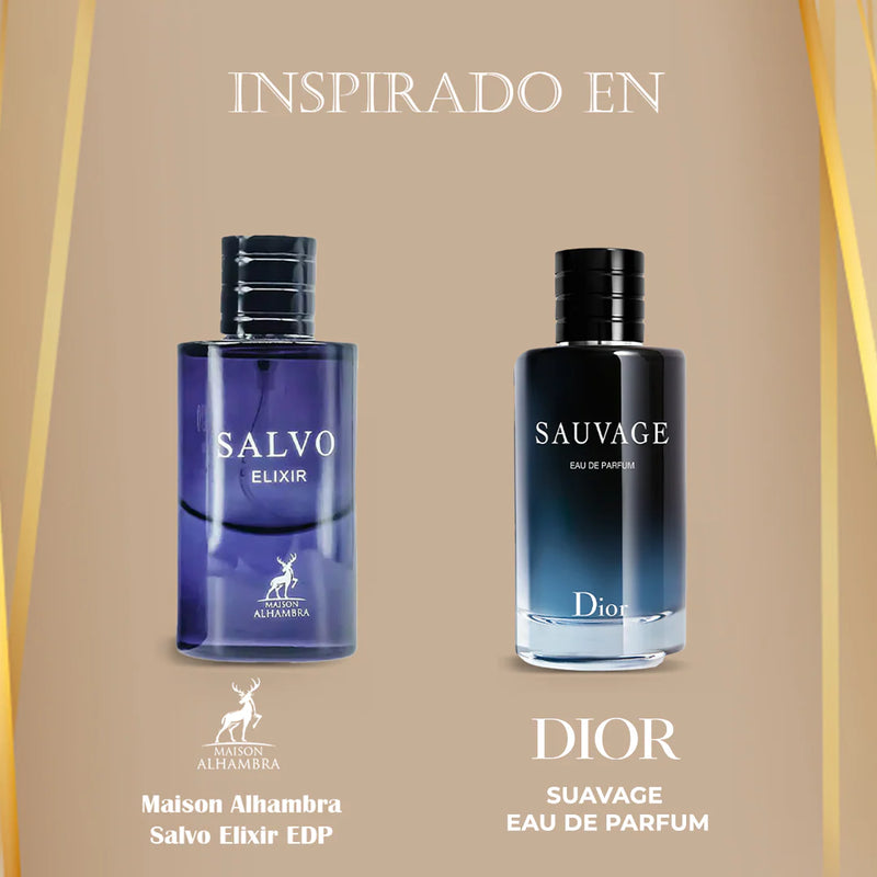 Maison Alhambra Salvo Elixir Edp 60Ml Hombre