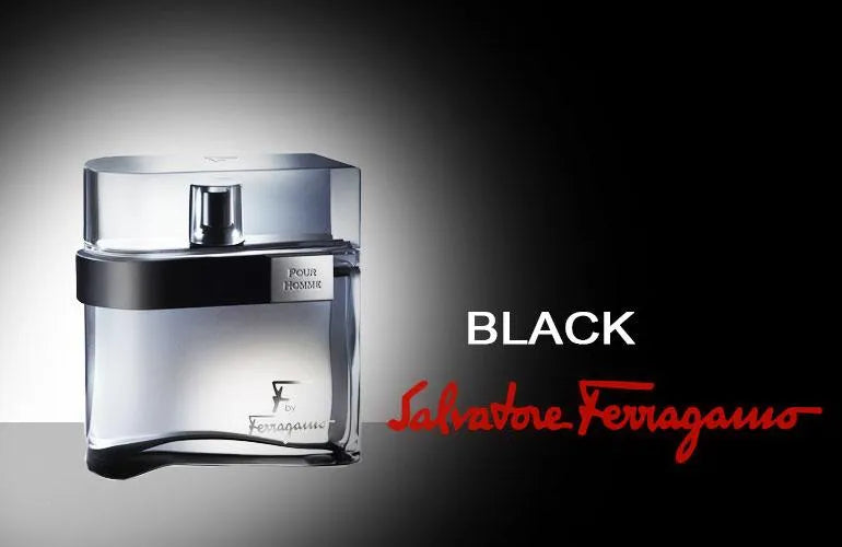 Salvatore Ferragamo F By Ferragamo Homme Black Edt 100ml