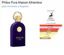 MAISON ALHAMBRA PHILOS PURA EDP 100ML