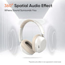 Audifonos Realme Techlife Studio H1 Inalambricos Blanco