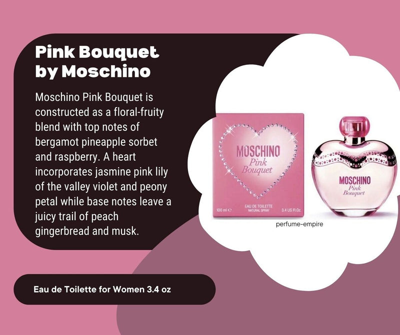 Moschino Pink Bouquet Edt 100ml Mujer