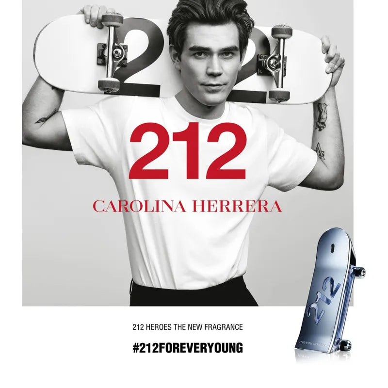 Carolina Herrera 212 Men Heroes Edt 90ml Hombre