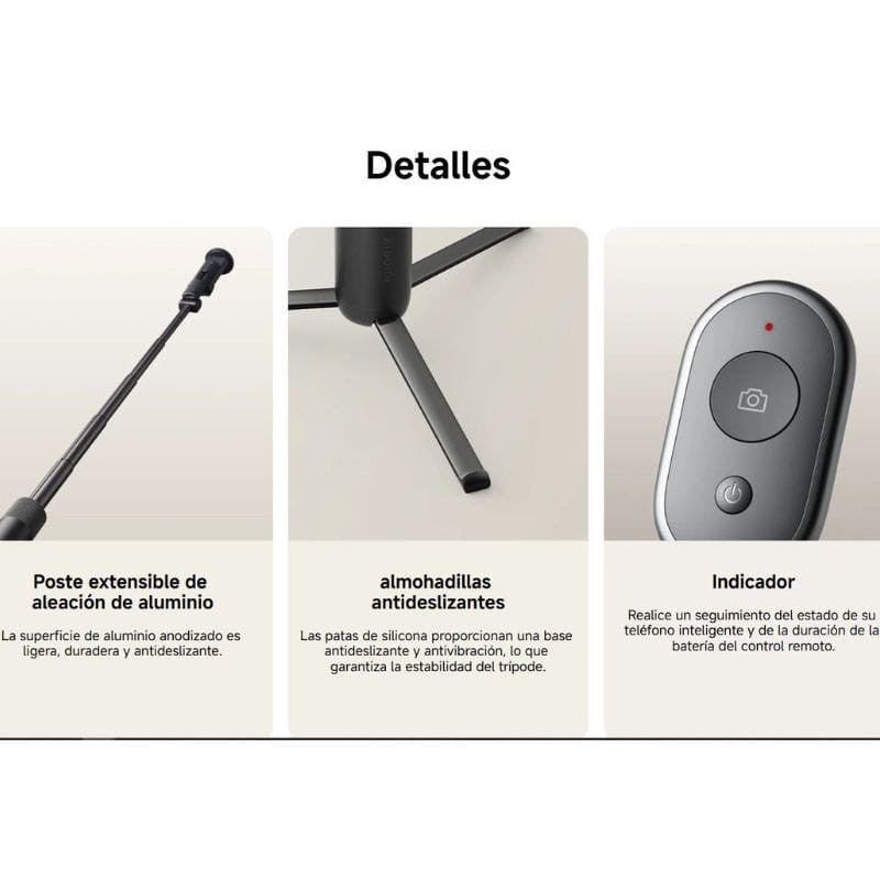 Tripode Xiaomi Selfie Stick Tripod Mini