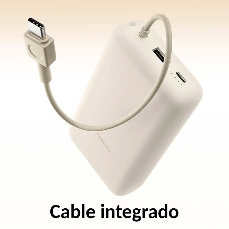 Xiaomi Powerbank 33W 20000Mah Azul con Cable