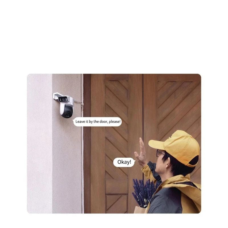 Camara de Exterior Xiaomi CW500 Dual Blanco 2.5K 4Mp