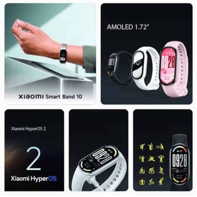 Xiaomi Smart Band 10 Negro