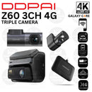 Camara DDPai Z60 Triple Camaras 4K
