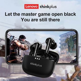 Audifonos Bluetooth Lenovo LP3 Pro Negro