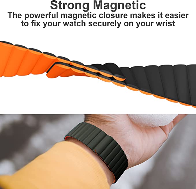 Correa Magnetica Reversible Smartwatch Kieslect/universal 22mm
