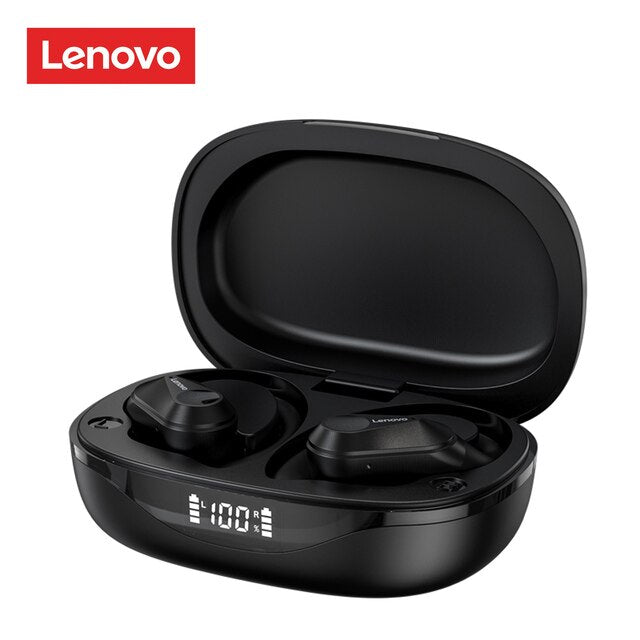 Audífonos Bluetooth Lenovo Lp75 Negro