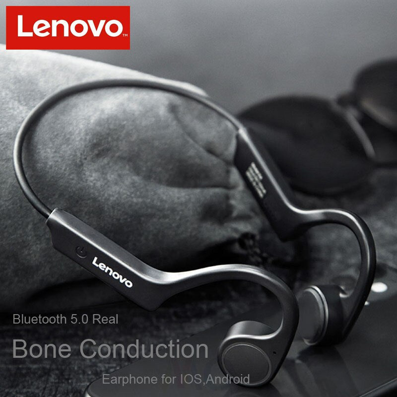 Audífonos Conducción Osea Lenovo X4 Inalámbricos, Bluetooth.